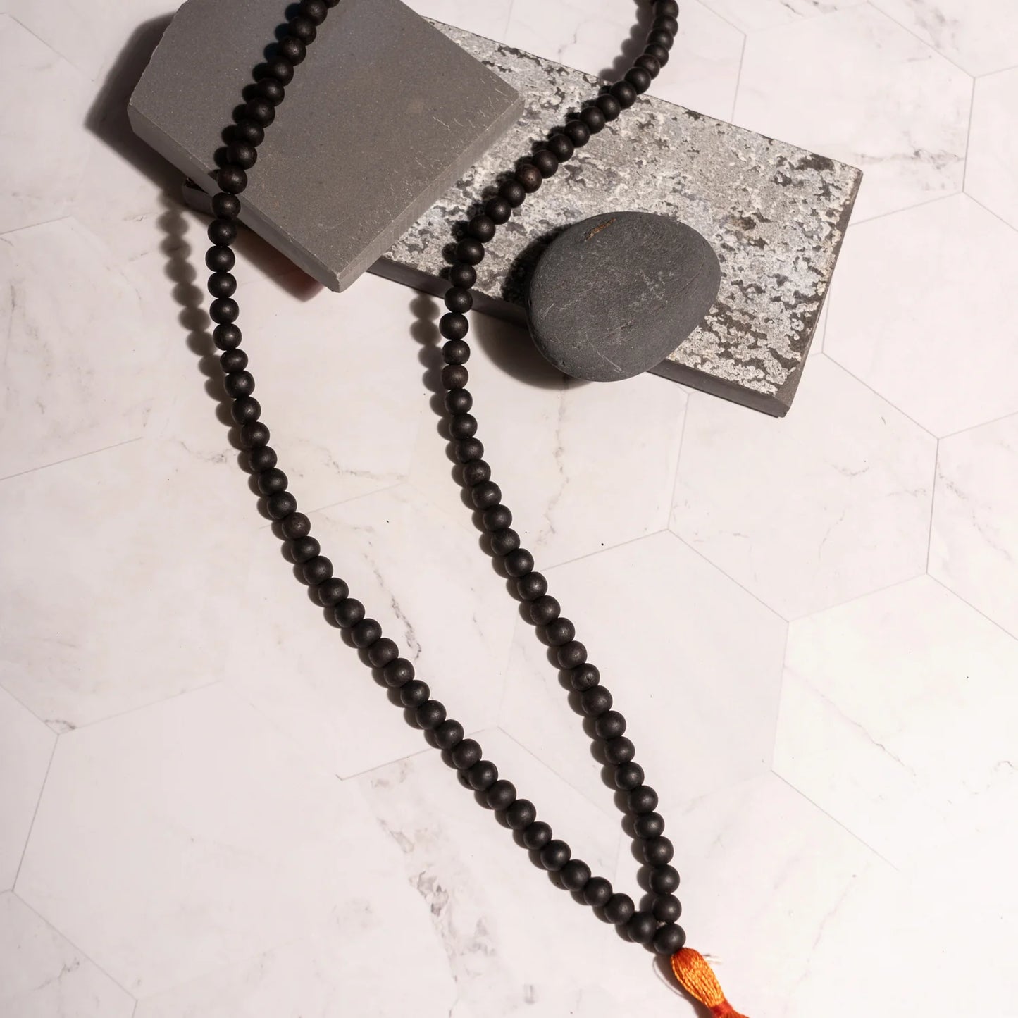 Original Karungali Malai - Natural Black Ebony Wood